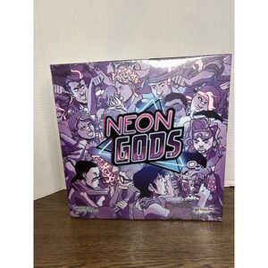 NEON GODS BOARD GAME BY PLAID HAT GAMES 11.5 X 11.5 BRAND NEW SEALED!